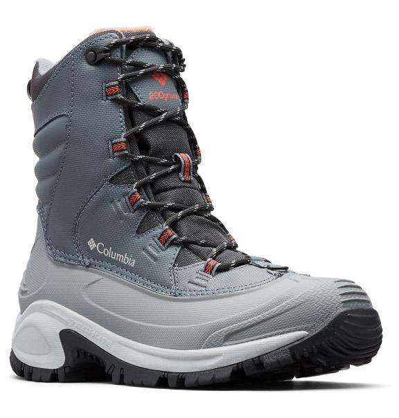 Columbia Bugaboot III Boots Grey Red For Women's NZ41563 New Zealand